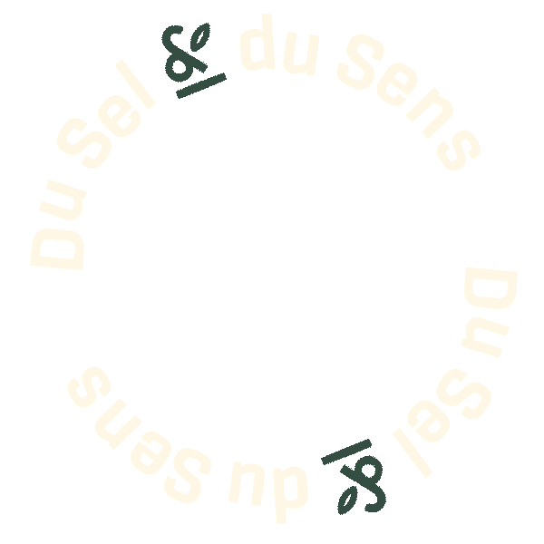 Tampon Du sel et du sens